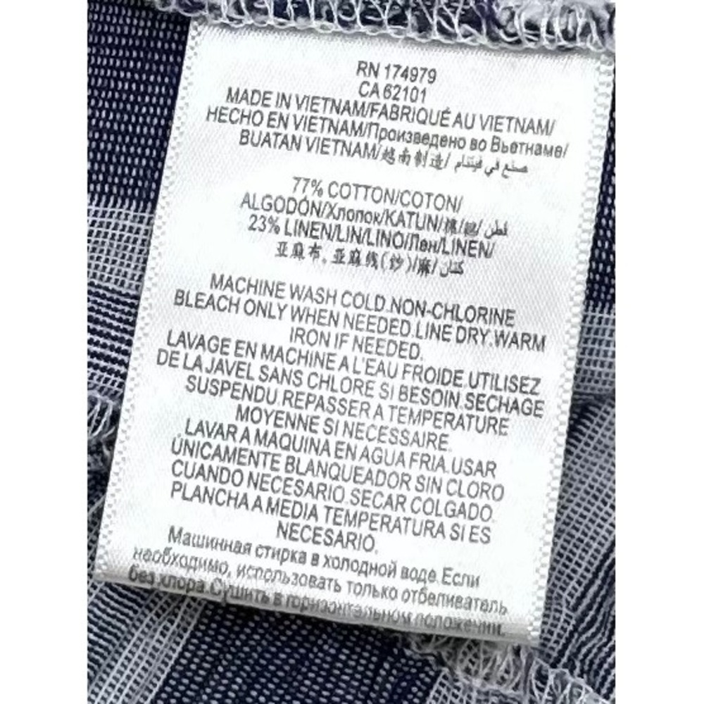 BCBG Plaid Front Tie Crop Top Western Casual Preppy Summer Prairie Boho - Picture 8 of 8